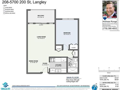 208 5700 200 Street, Langley, BC 