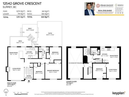 12542 Grove Crescent, Surrey, BC 