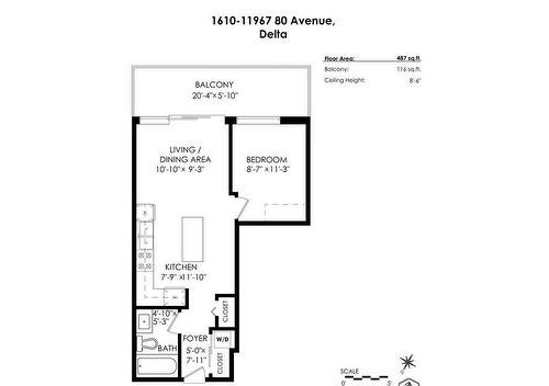 1610-11967 80 Avenue, Delta, BC 