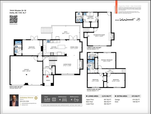 7444 Minster Drive W, Delta, BC 