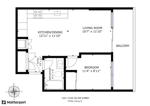 3301-13768 100 Avenue, Surrey, BC 