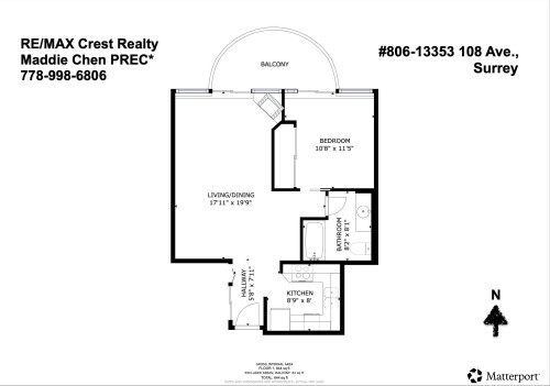806-13353 108 Avenue, Surrey, BC 