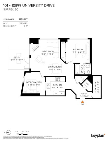 101-10899 University Drive, Surrey, BC 