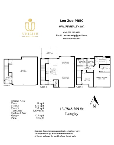 13-7848 209 Street, Langley, BC 