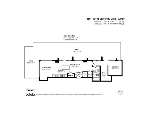 3801-10448 University Drive, Surrey, BC 