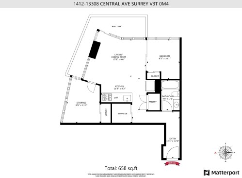 1412-13308 Central Avenue, Surrey, BC 