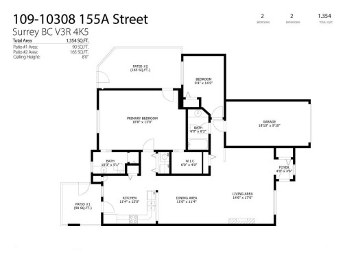 109-10308 155A Street, Surrey, BC 