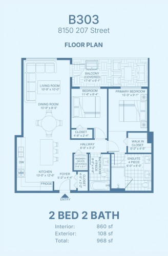 B303-8150 207 Street, Langley, BC 