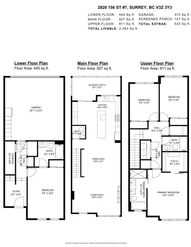 7-2828 156 Street, Surrey, BC 