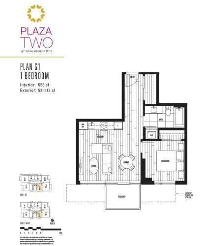 4208-13745 George Junction, Surrey, BC 