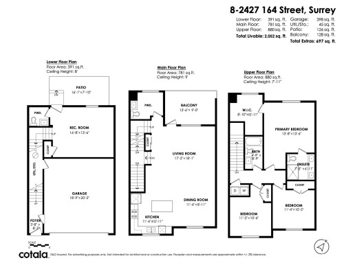 8-2427 164 Street, Surrey, BC 