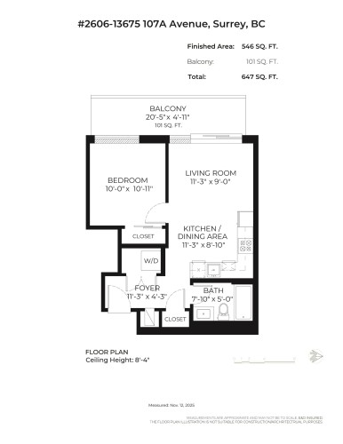 2606-13675 107A Avenue, Surrey, BC 