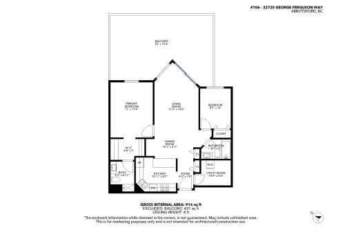 106-32725 George Ferguson Way, Abbotsford, BC 