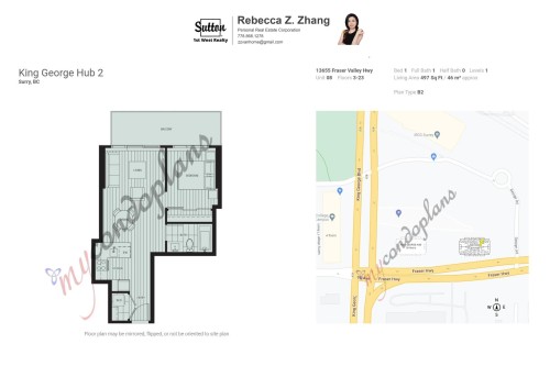 1508-13655 Fraser Highway, Surrey, BC 