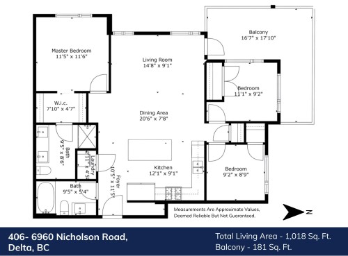 406-6960 Nicholson Road, Delta, BC 