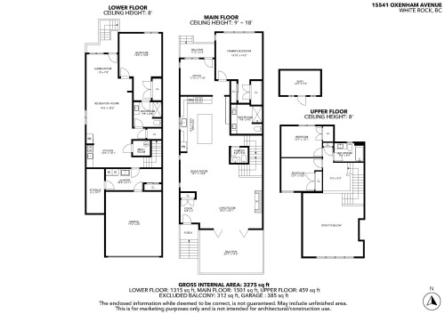 15541 Oxenham Avenue, White Rock, BC 