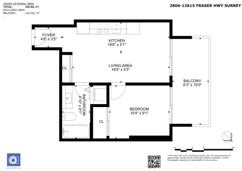 2806-13615 Fraser Highway, Surrey, BC 