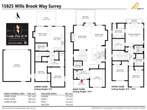 15825 Wills Brook Way, Surrey, BC 