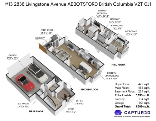13-2838 Livingstone Avenue, Abbotsford, BC 