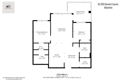 101-2955 Diamond Crescent, Abbotsford, BC 