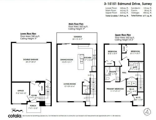 3-15151 Edmund Drive, Surrey, BC 