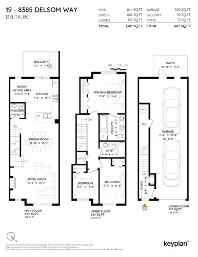 19-8385 Delsom Way, Delta, BC 