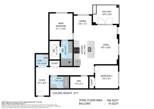 318-2493 Montrose Avenue, Abbotsford, BC 