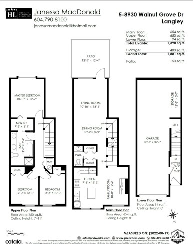 5-8930 Walnut Grove Drive, Langley, BC 