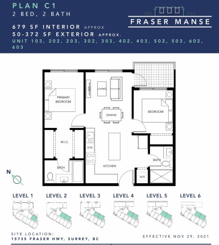 502-15739 Fraser Highway  Surrey, BC V4N 1G9