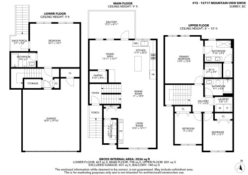 15-15717 Mountain View Drive, Surrey, BC 