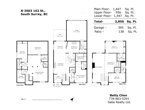 8-2603 162 Street, Surrey, BC 