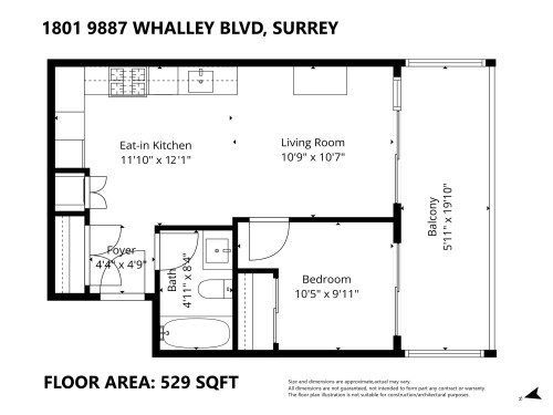 1801-9887 Whalley Boulevard, Surrey, BC 