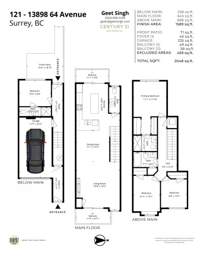 121-13898 64 Avenue, Surrey, BC 
