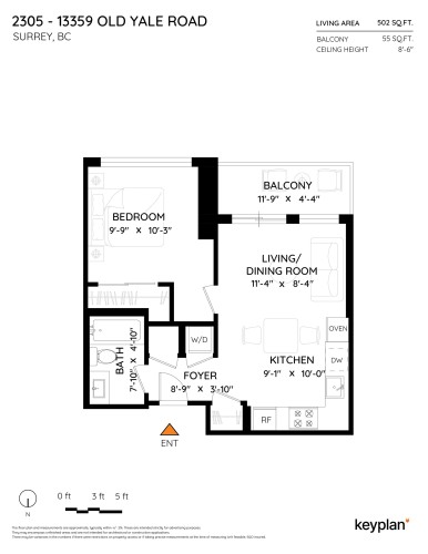 2305-13359 Old Yale Road, Surrey, BC 