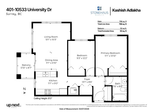 401-10533 University Drive, Surrey, BC 