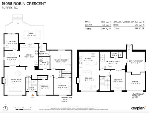 15058 Robin Crescent, Surrey, BC 