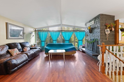 20624 48 Avenue, Langley, BC - Indoor Photo Showing Living Room With Fireplace