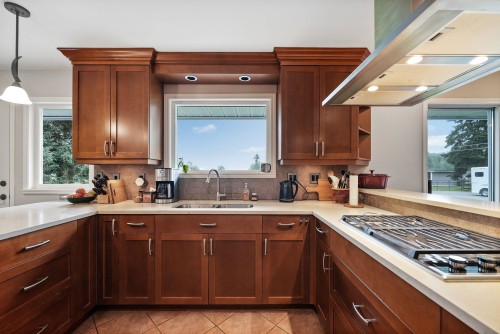 21723 24 Avenue, Langley, BC - Indoor Photo Showing Kitchen With Double Sink