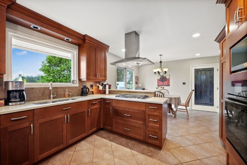 21723 24 Avenue, Langley, BC - Indoor Photo Showing Kitchen With Double Sink