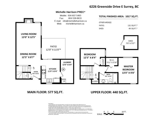 6226 Greenside Drive E, Surrey, BC 