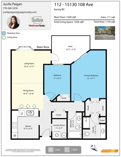 112-15130 108 Avenue  Surrey, BC V3R 0T8