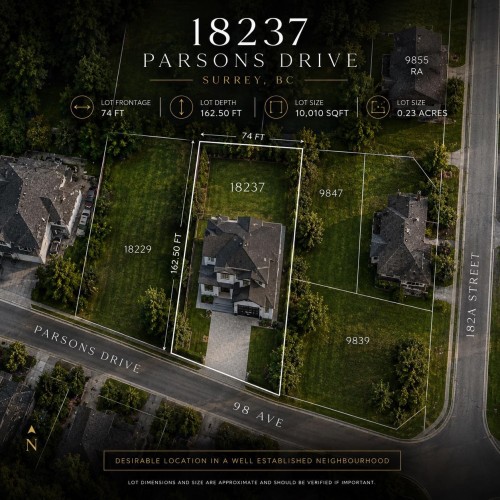 18237 Parsons Drive, Surrey, BC 