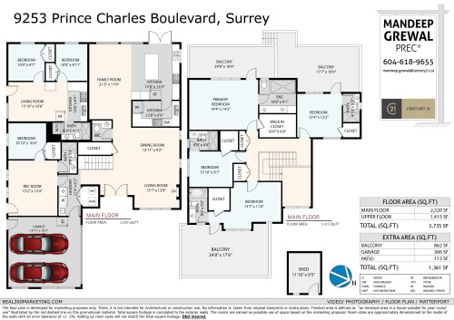 9253 Prince Charles Boulevard, Surrey, BC 