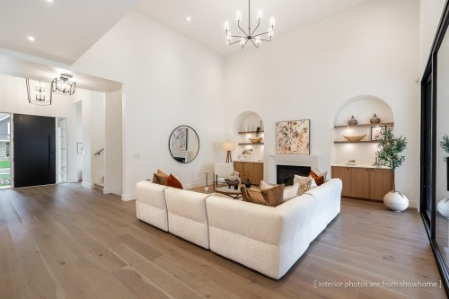20345 41A Avenue, Langley, BC - Indoor Photo Showing Other Room With Fireplace