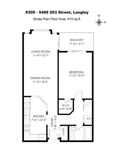 309-5499 203 Street, Langley, BC 