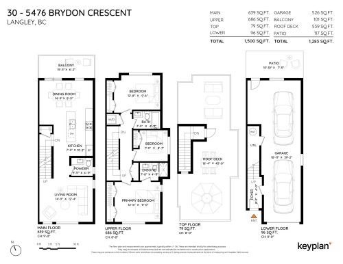 30-5476 Brydon Crescent, Langley, BC 