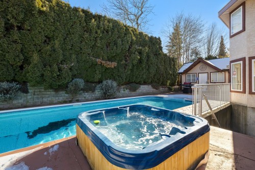 15355 80A Avenue, Surrey, BC - Outdoor With In Ground Pool