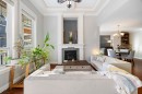 17433 1 Avenue, Surrey, BC  - Indoor Photo Showing Other Room With Fireplace 