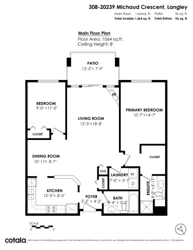 308-20239 Michaud Crescent, Langley, BC 
