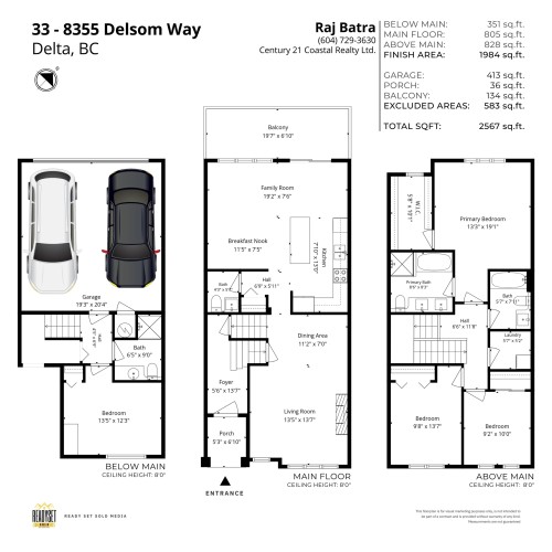 33-8355 Delsom Way, Delta, BC 